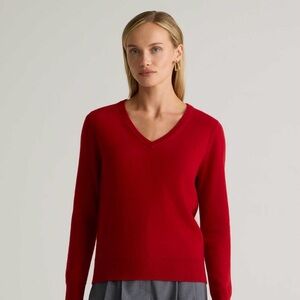 Black Lebel 100% Cashmere V-Neck Sweater